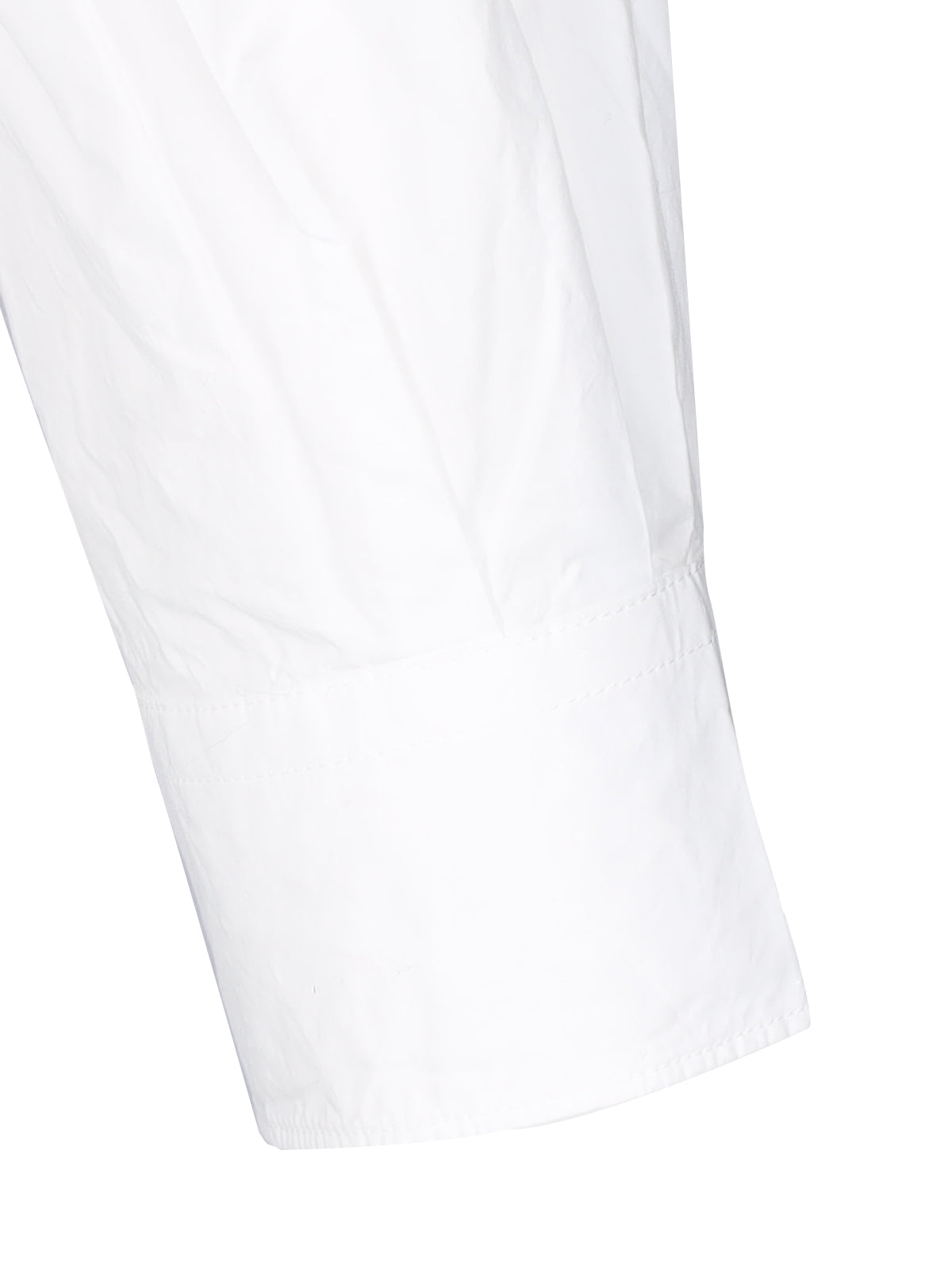 Tailored White Shirt with Button-Down Front