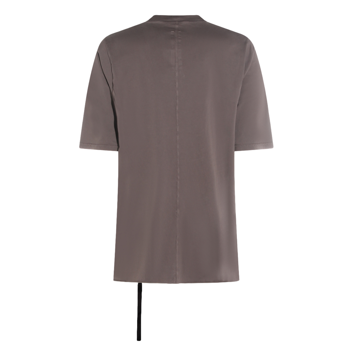 Taupe T-Shirt with Edgy Strap Detail