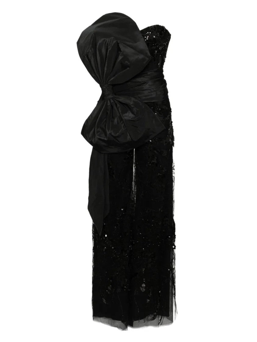 Embroidered Strapless Jumpsuit