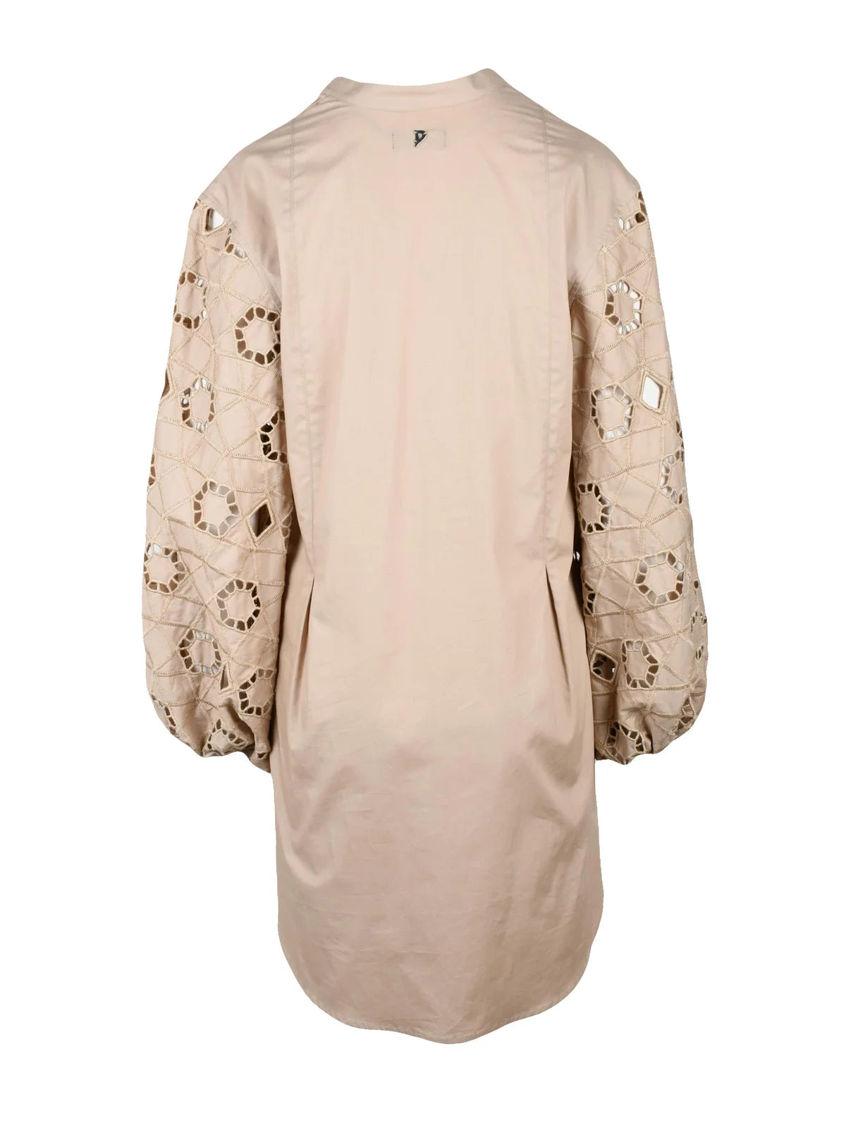 Cotton Tunic Dress - Beige