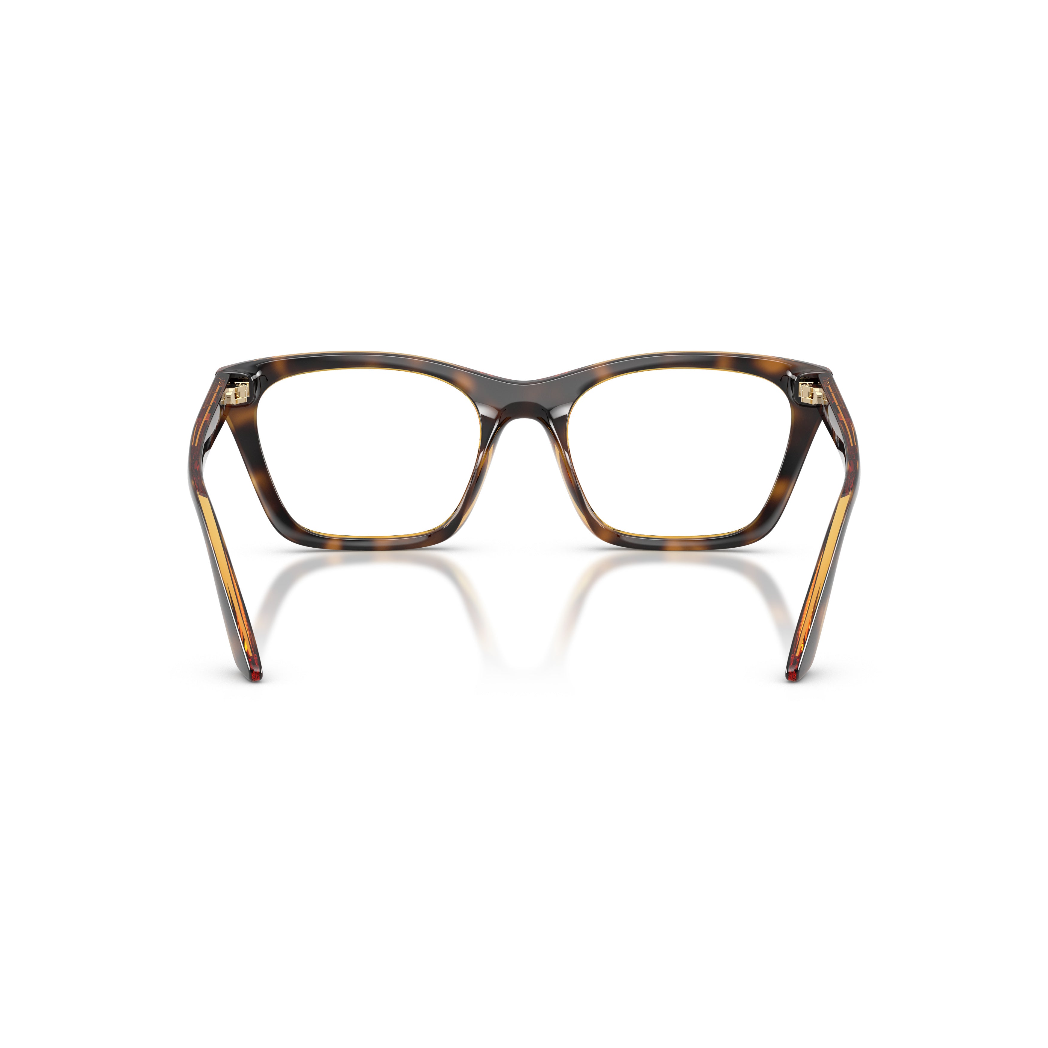 Oversized Tortoiseshell Square Frame Eyeglasses