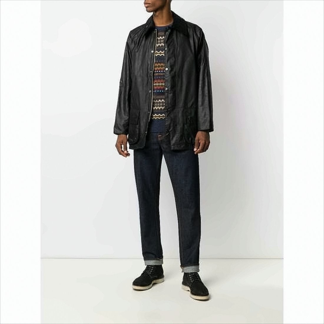 Tailored Barbour Jacket with Timeless Appeal