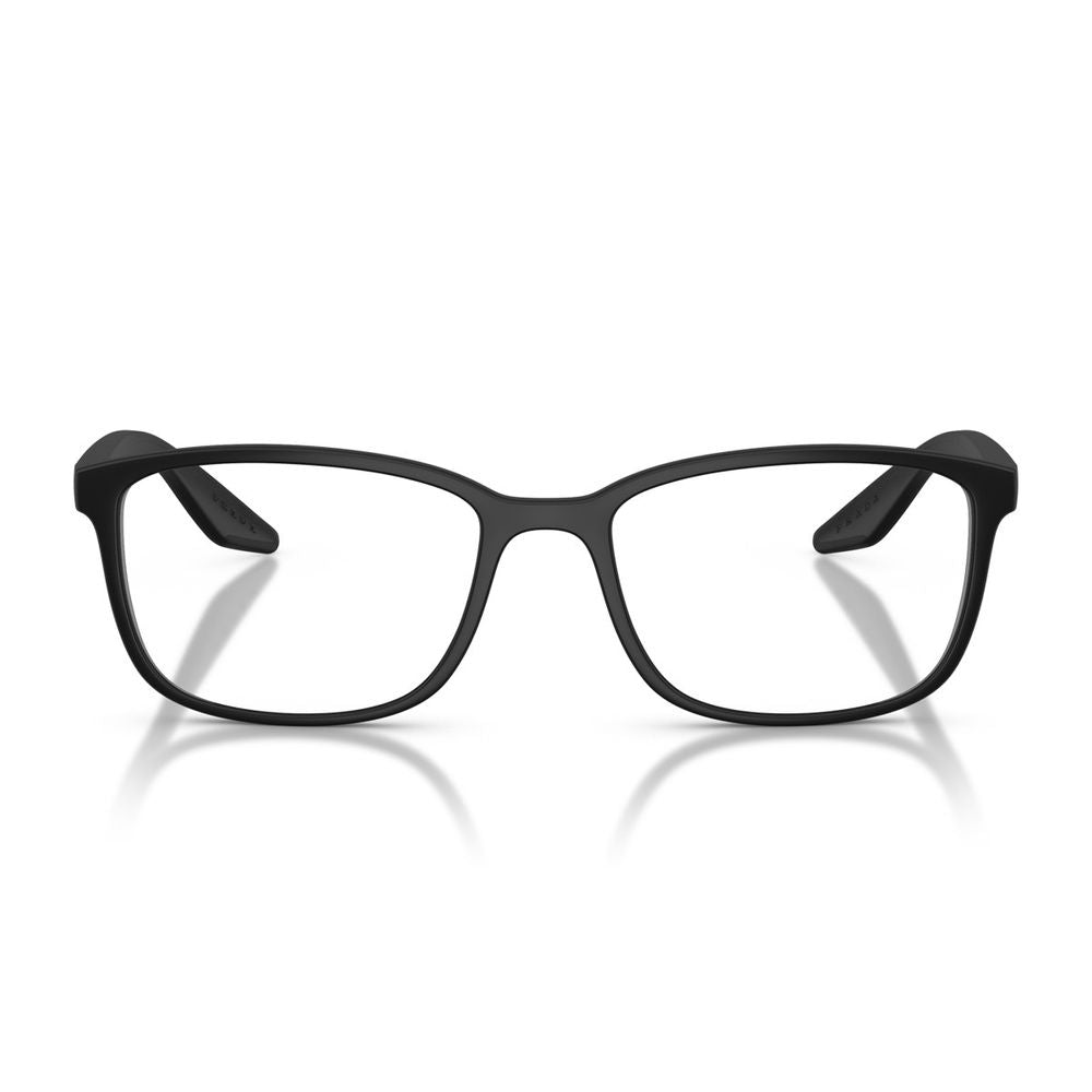 Ps 07Rv Matte Black Rectangular Sunglasses