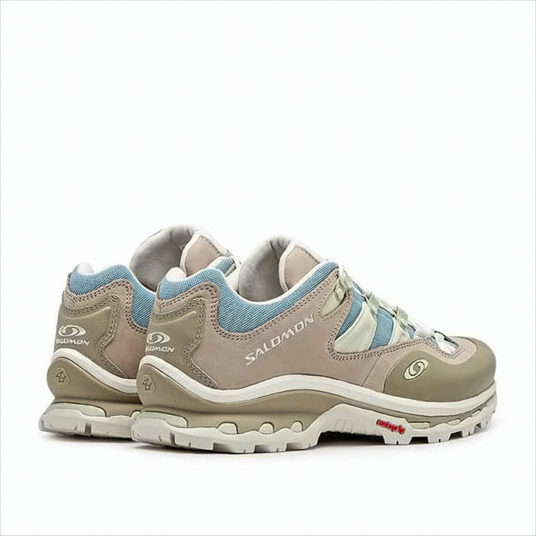 Nubuck and Mesh Active Sneakers