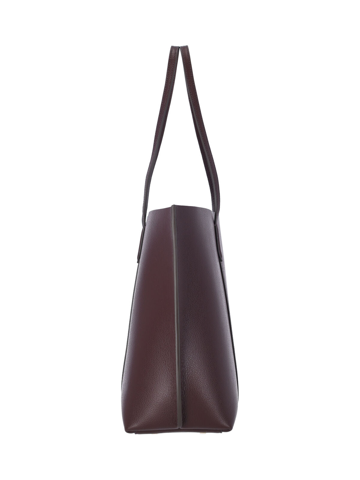 Burgundy Perry Embossed Logo Tote Bag