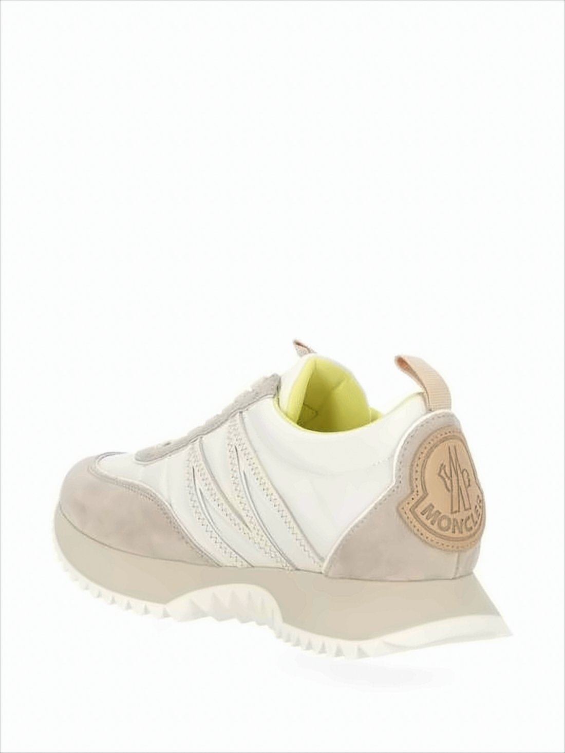 Nylon and Suede Sneakers with Embossed Branding