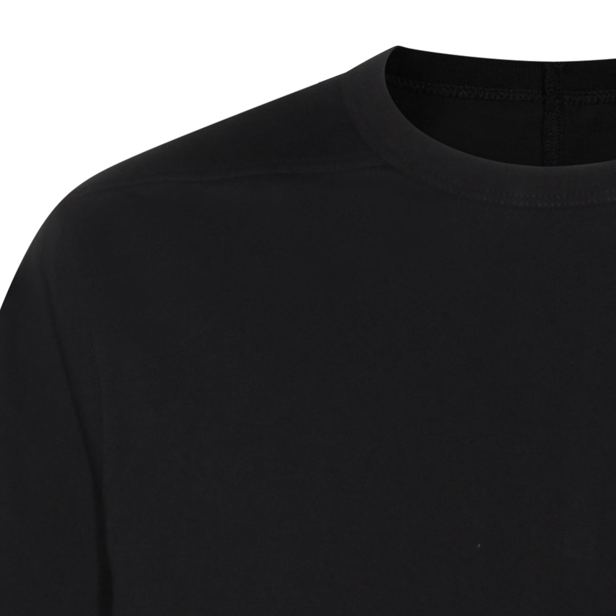 Czarny bawełniany T-shirt oversize