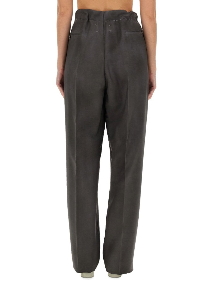 Wool And Mohair Pants