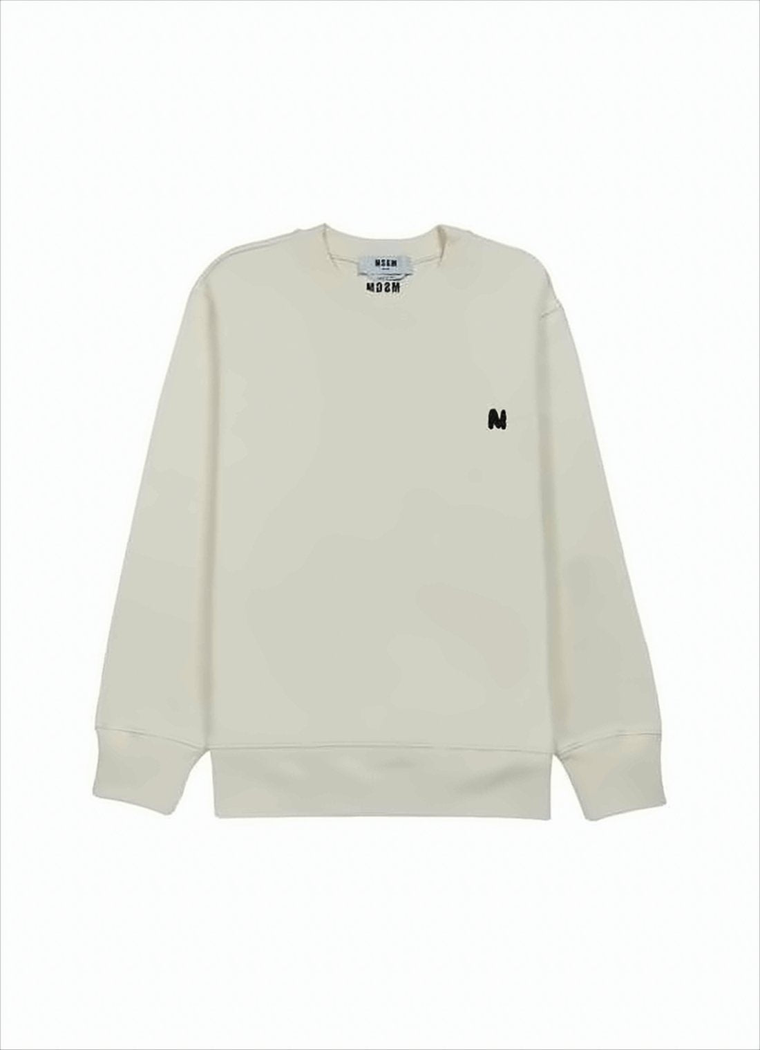 Relaxed-Fit Long-Sleeve Cotton Sweatshirt with Subtle Logo