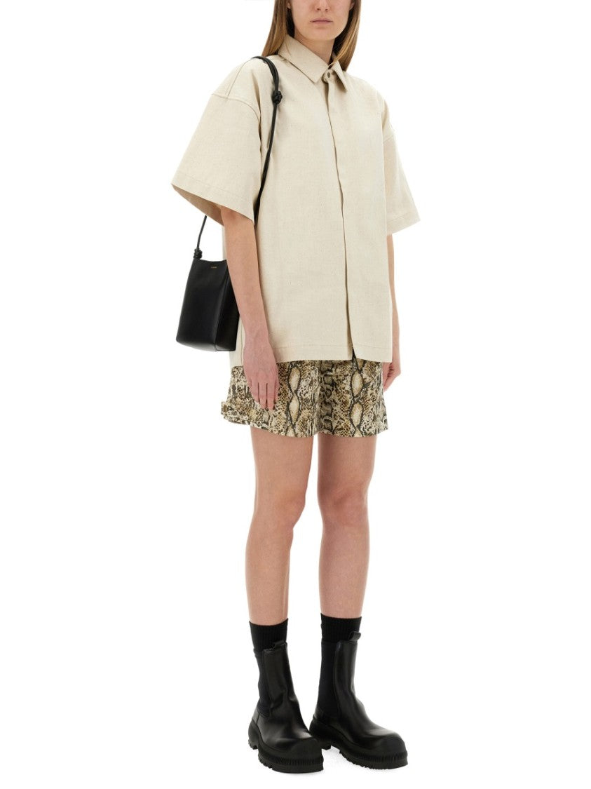 Oversized Heavy Cotton Shirt