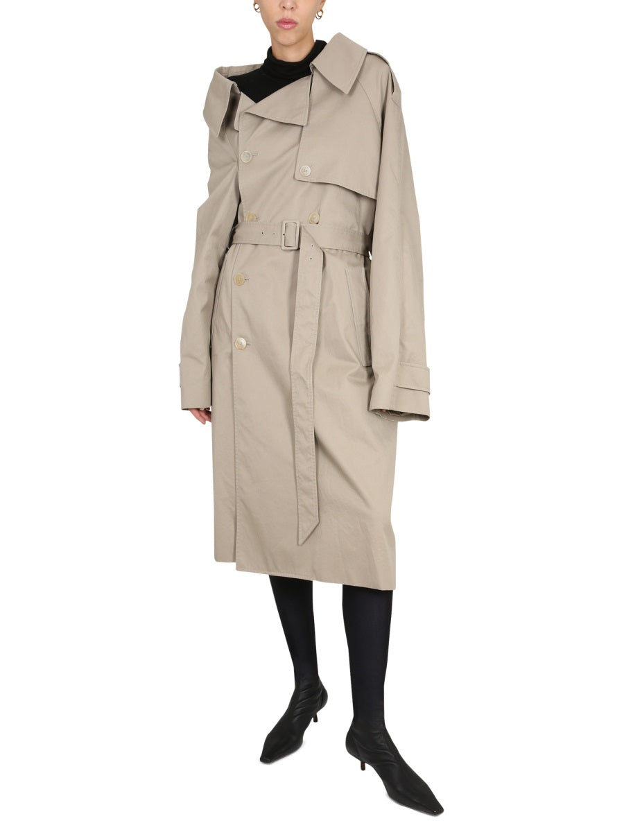 "Off The Shoulder" Trench