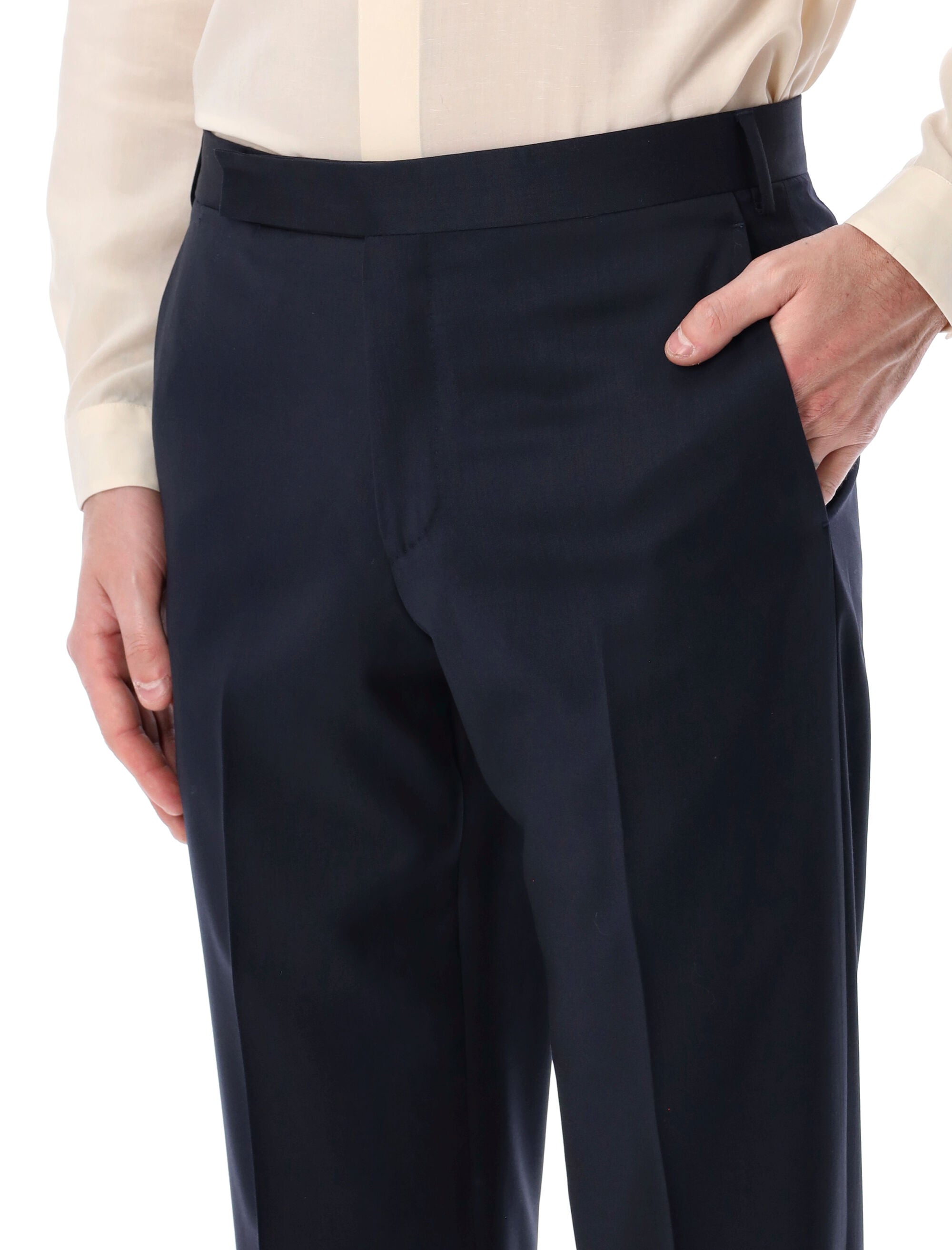 Stretch Crepe Formal Trousers