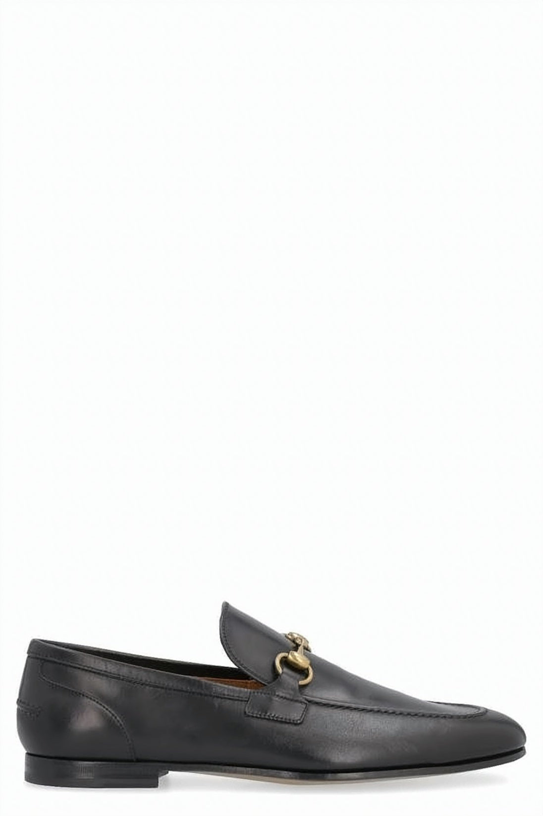 Classic Black Calf Leather Loafers