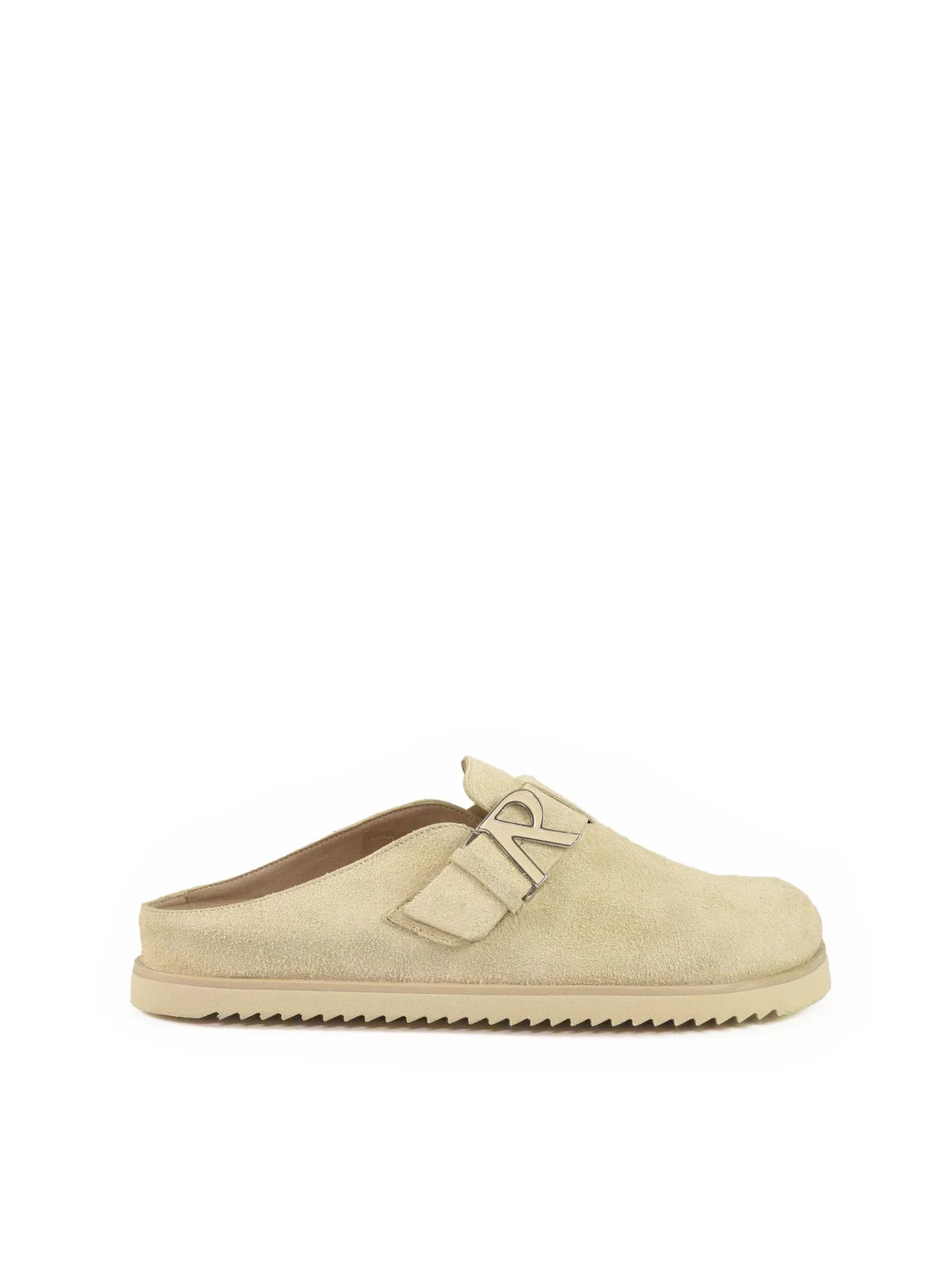 Beige Suede Mule