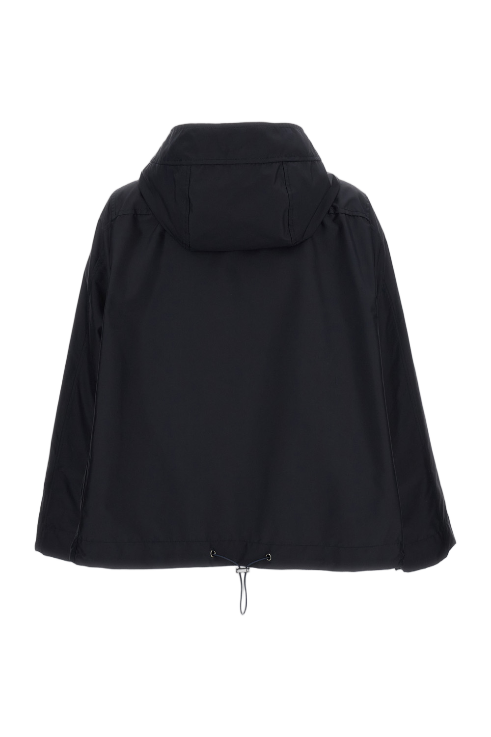 Water-Repellent Technical Poplin Short Parka
