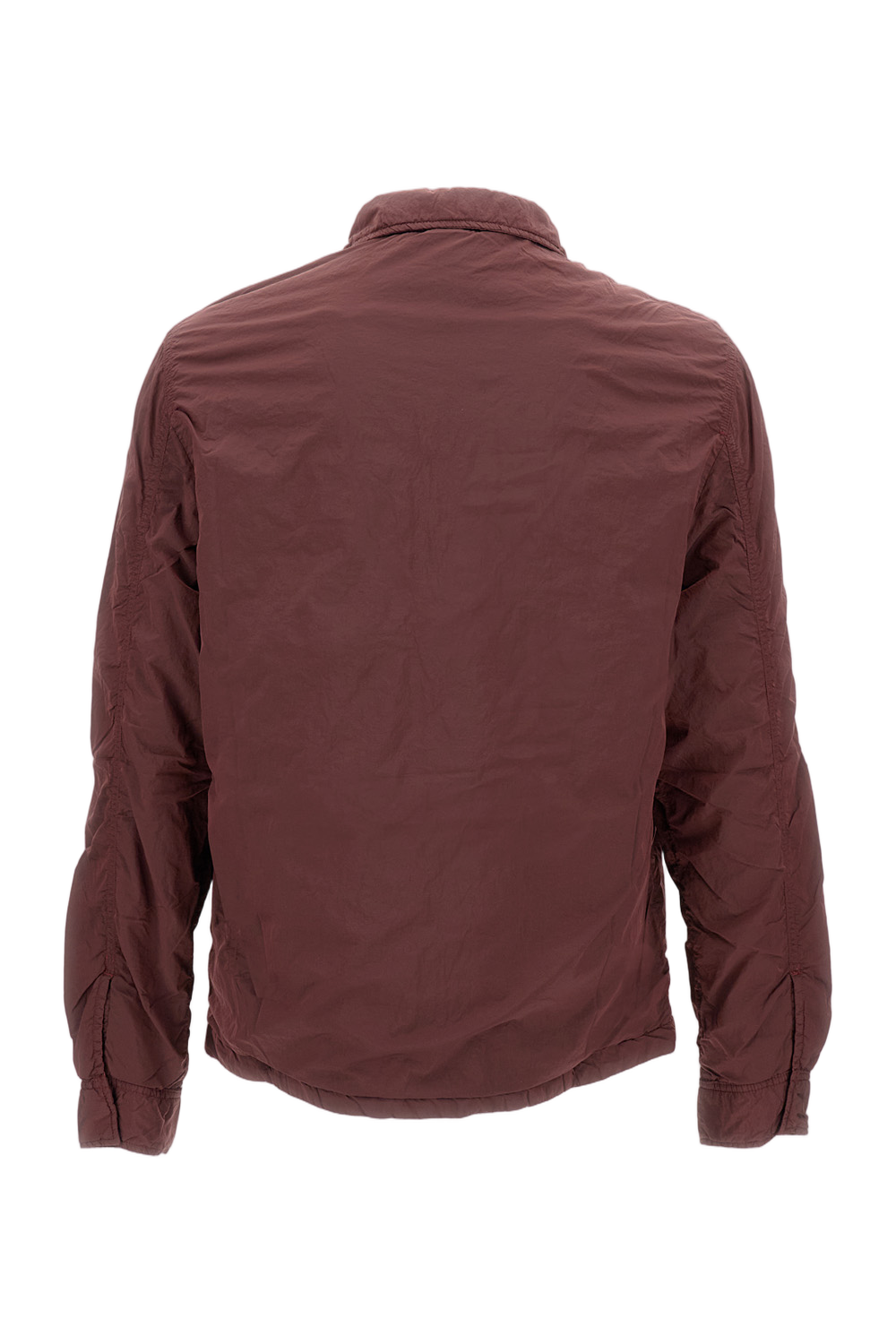 Burgundy Nylon Sports Jacket