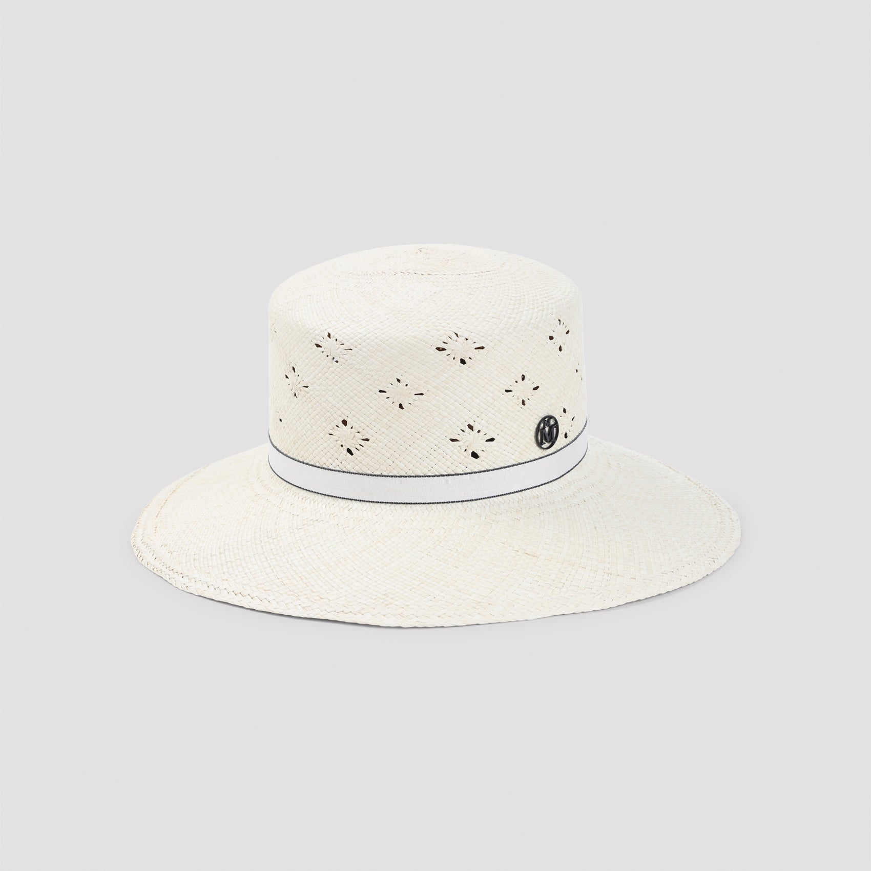Perforated Wide-Brimmed Hat