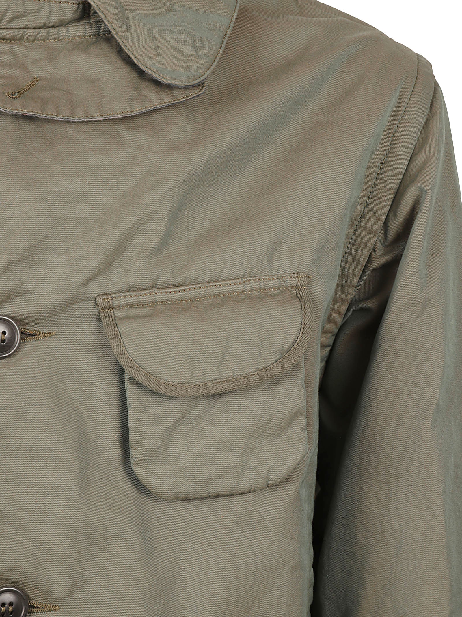 Relaxed Fit Cotton Coat
