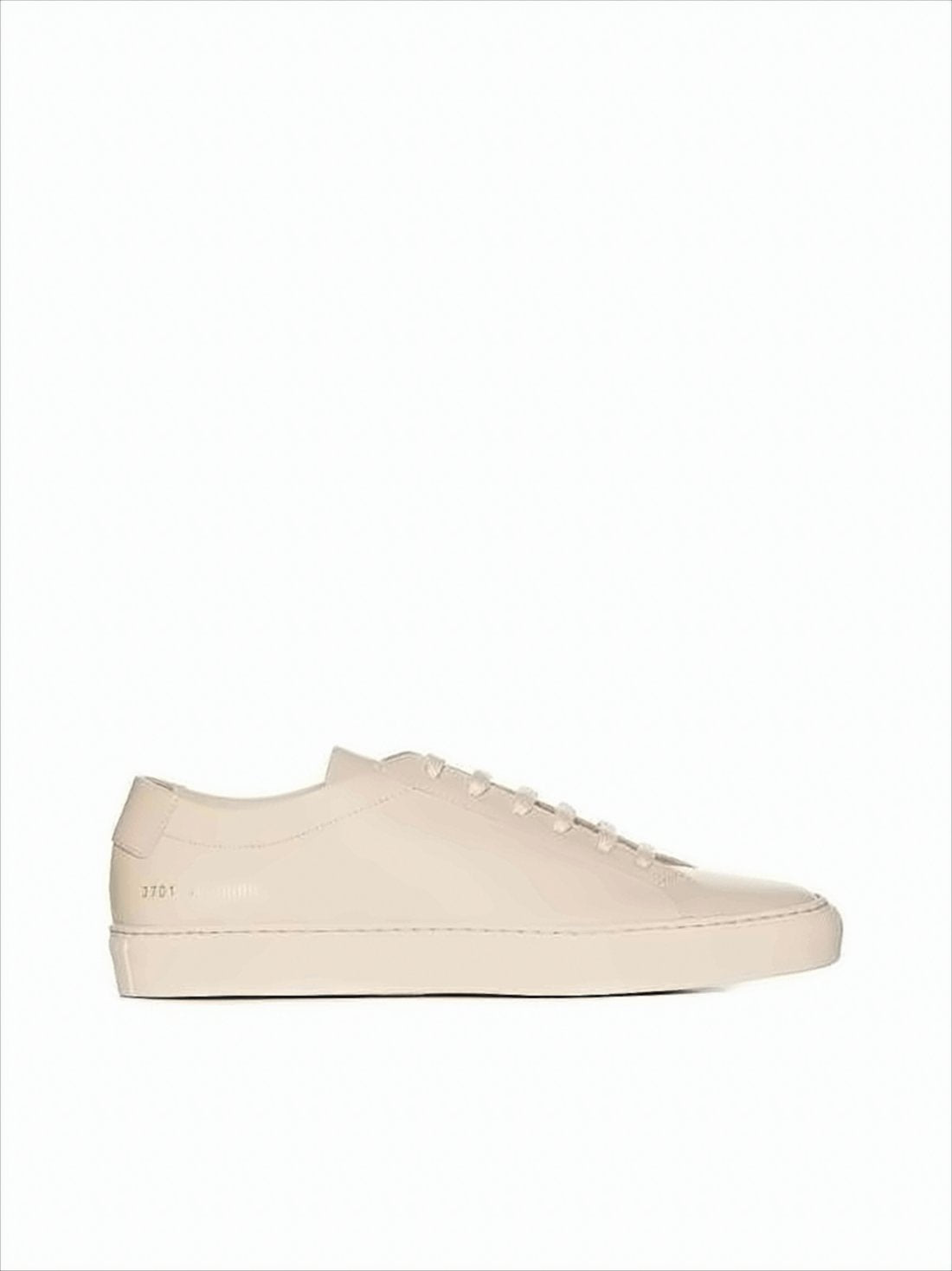 Minimalist Smooth Leather Sneakers with Discreet Signature