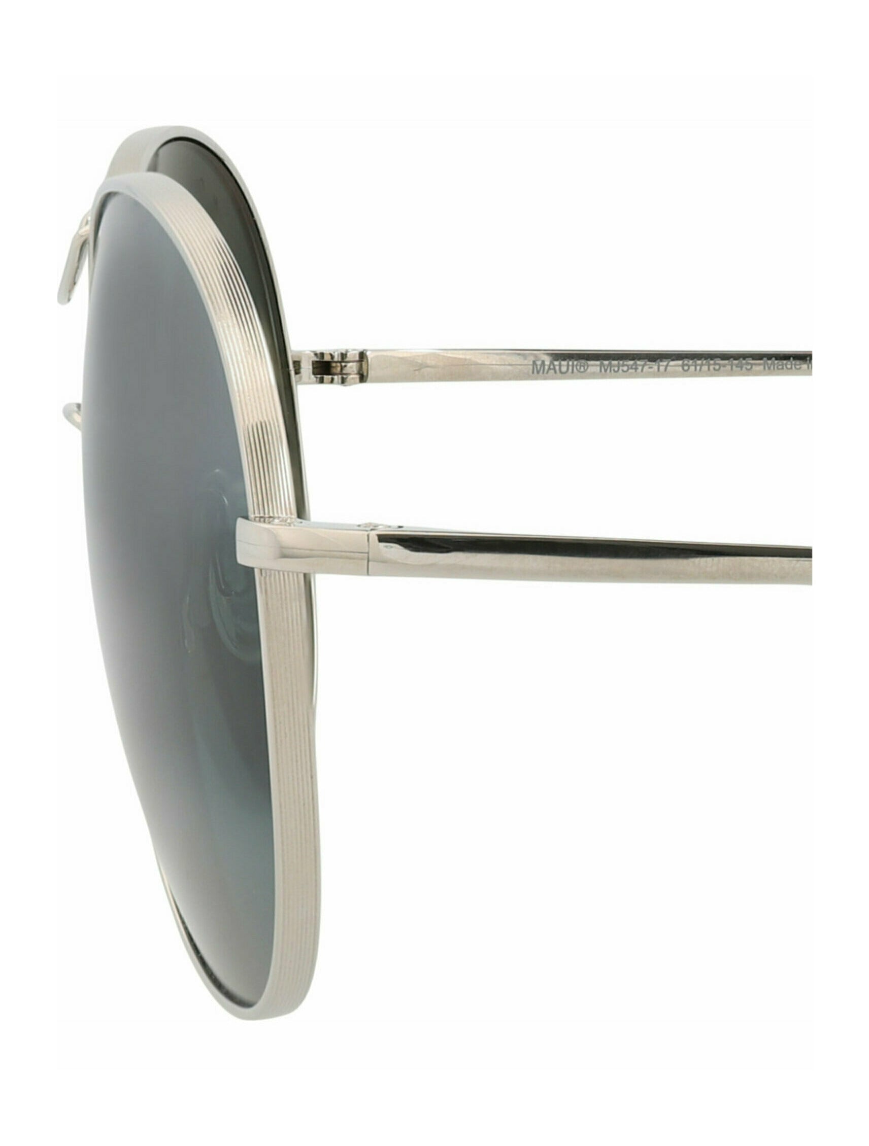 Round-Frame Titanium Sunglasses