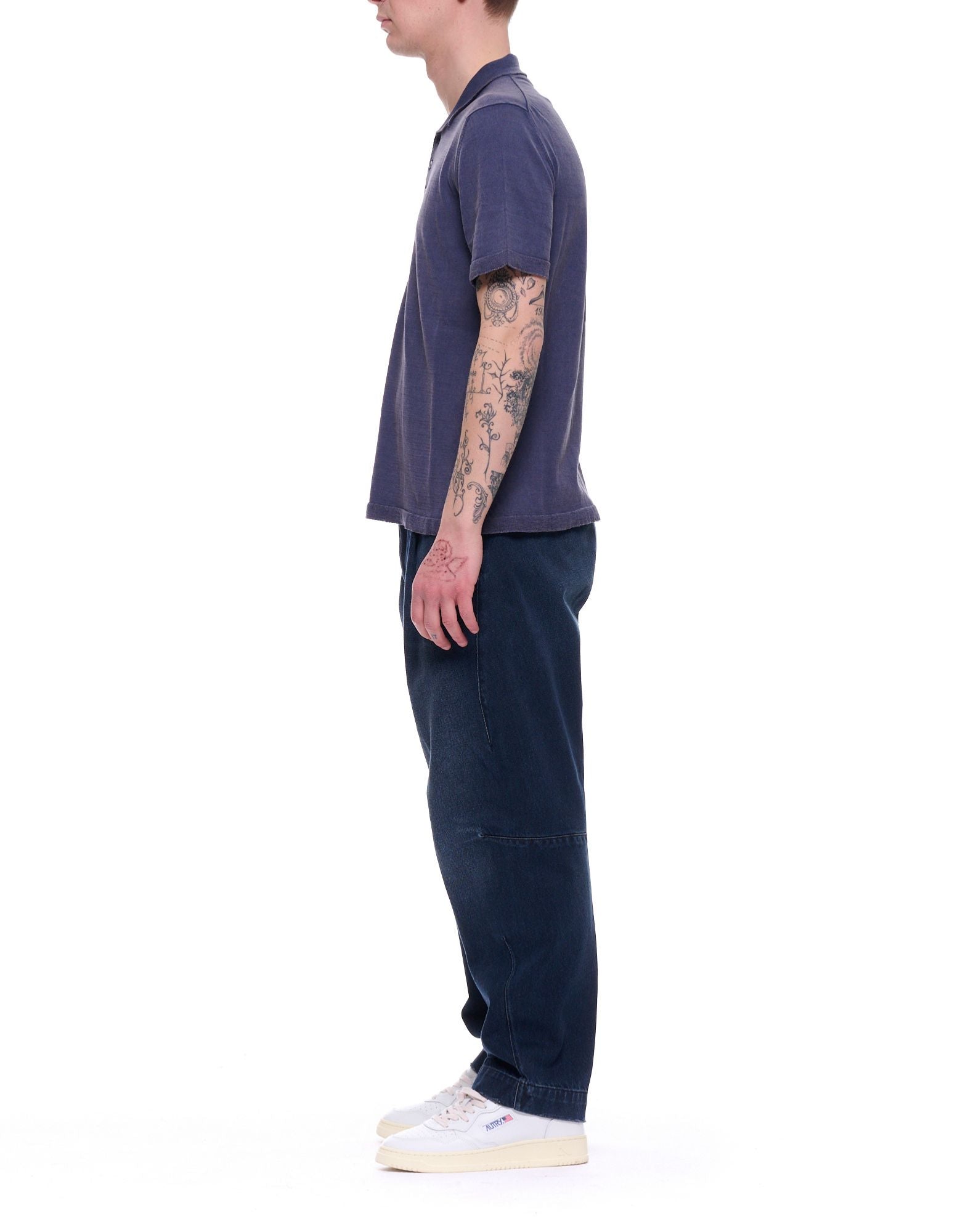 Blue Short Sleeve Regular Fit Polo Shirt