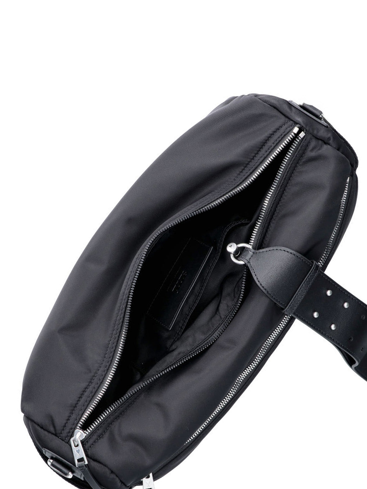 Black Marcel Compact Rectangular Shoulder Bag