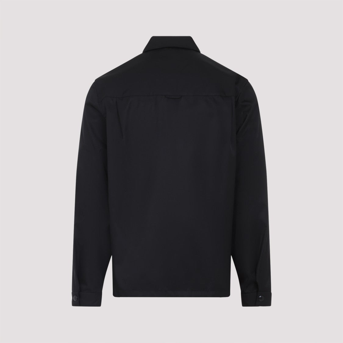 Prada Minimalist Black Casual Shirt