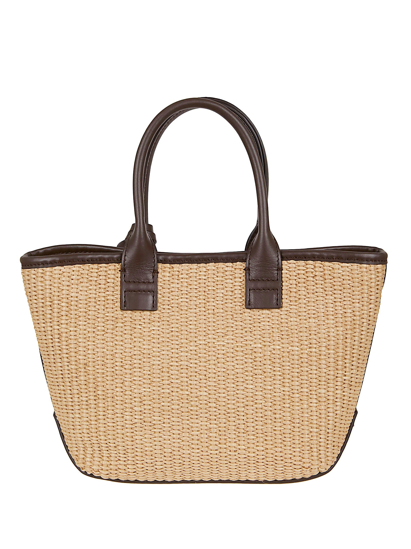 Spacious Tote Bag with Woven Finish