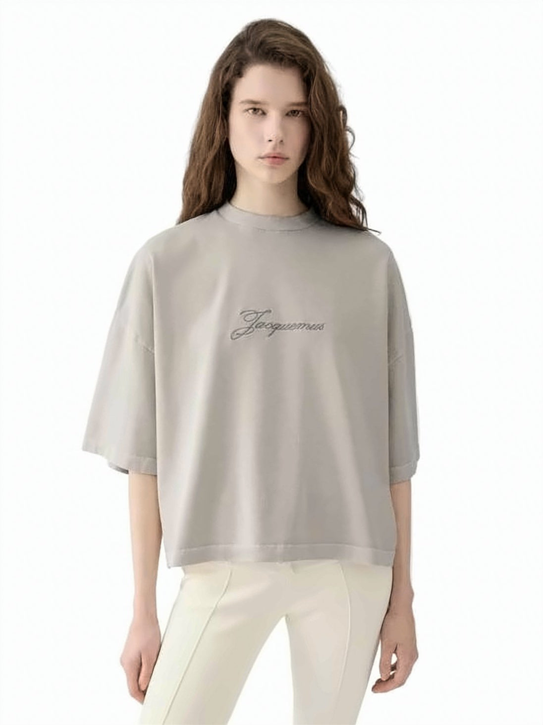 Grey Pigmento Cotton T-Shirt