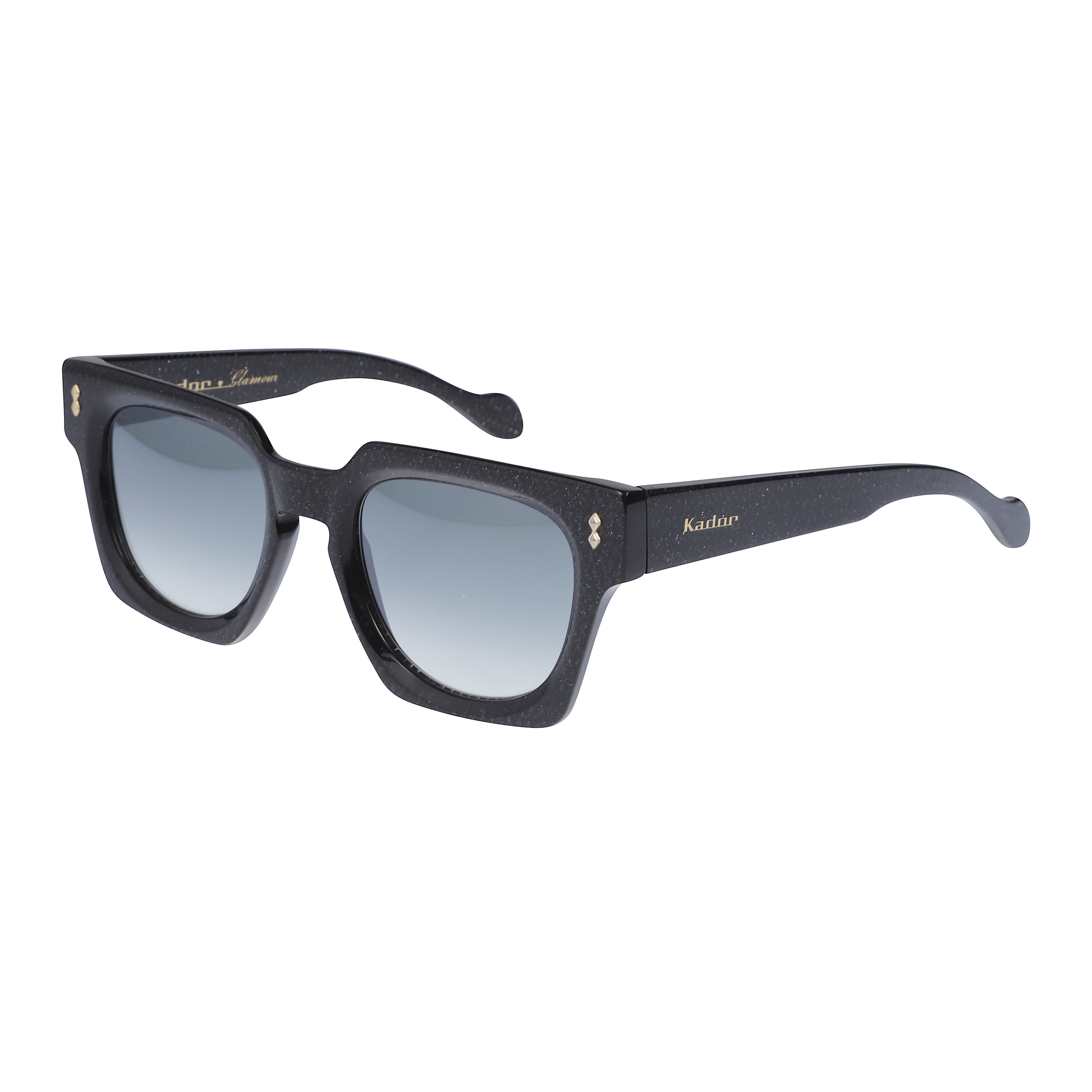 Maya Glamour Bold Square-Frame Sunglasses with Gradient Lenses