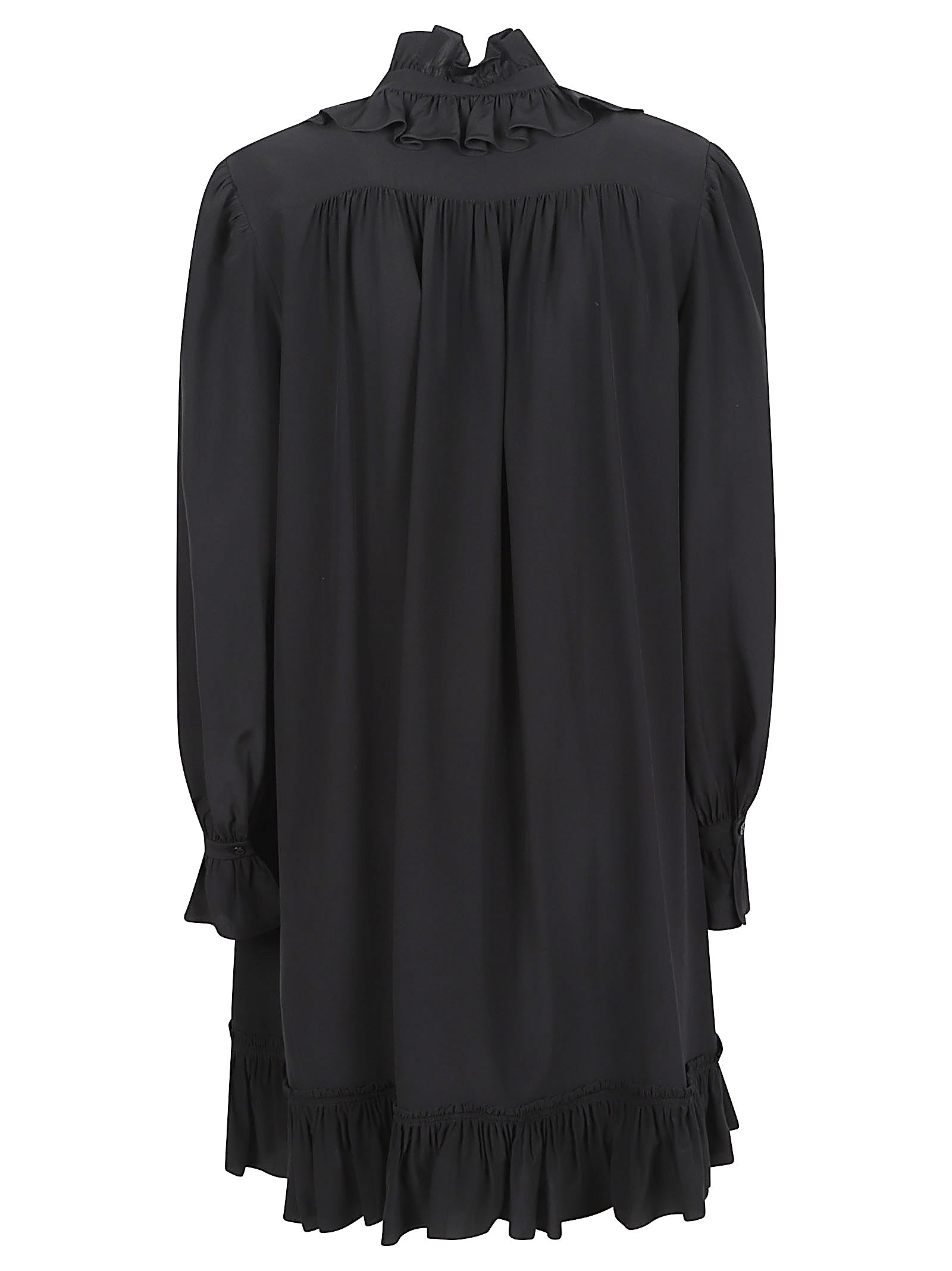Organic Silk Crepe de Chine Mini Dress