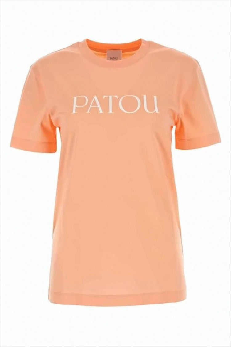 Classic Crew Neck Orange T-Shirt