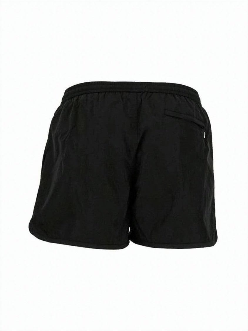 Men's Relaxed-Fit Beach Shorts with Elastic Waistband