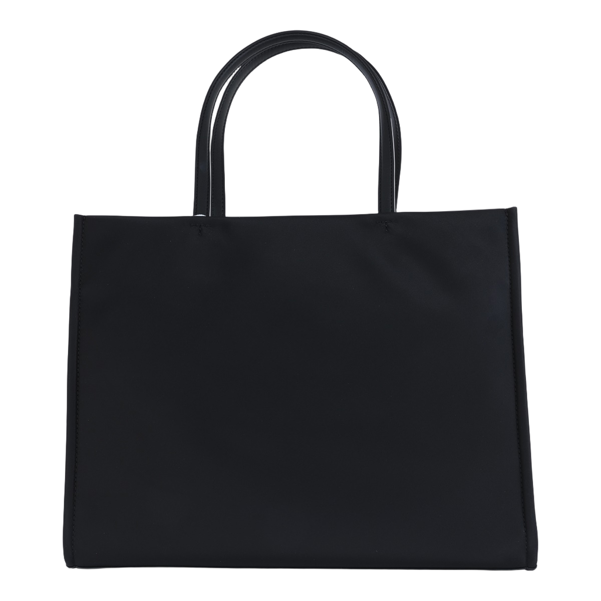 Rectangular Embossed Logo Tote Bag