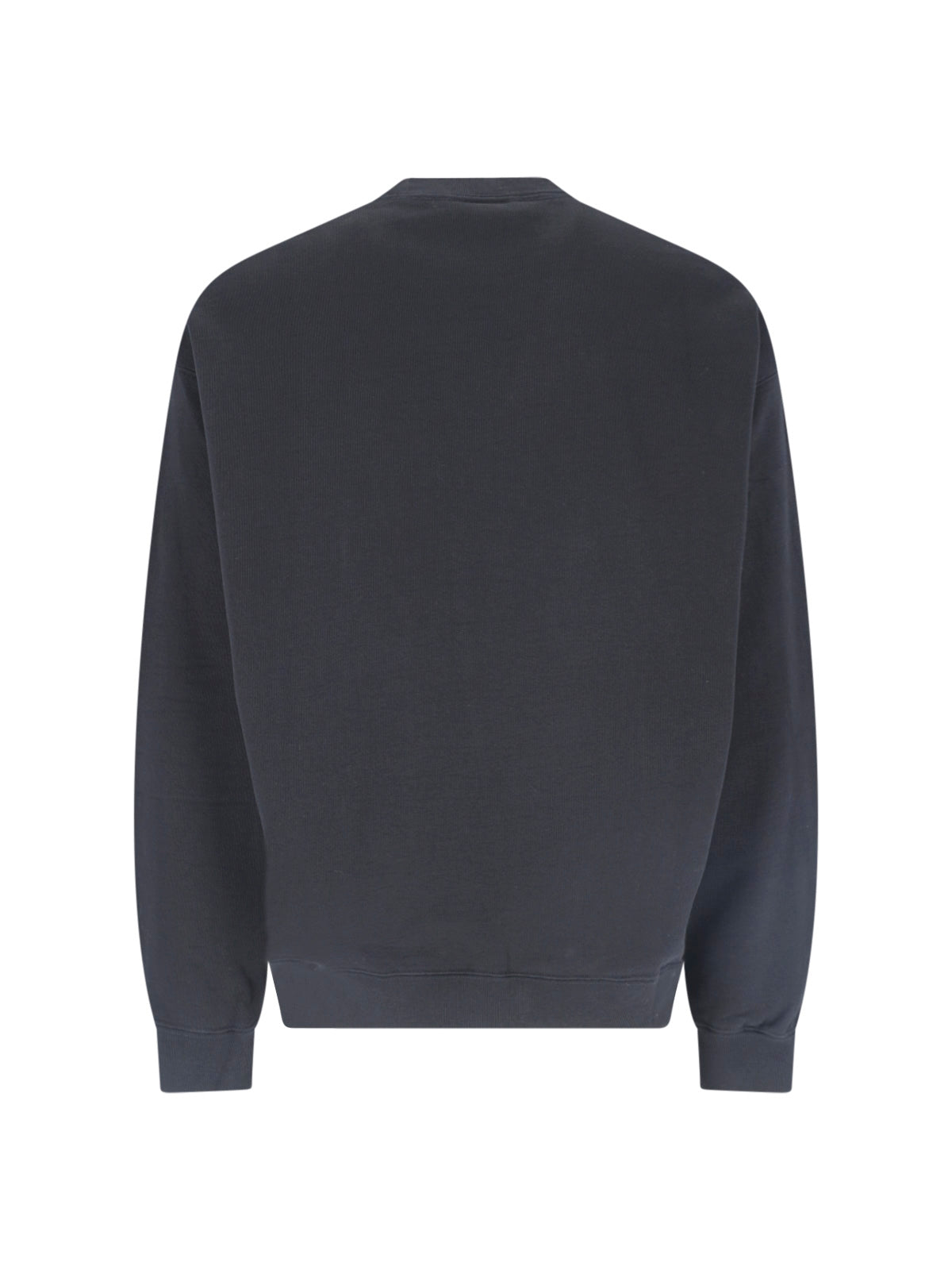 Black Rove Crew Neck Cotton Sweatshirt