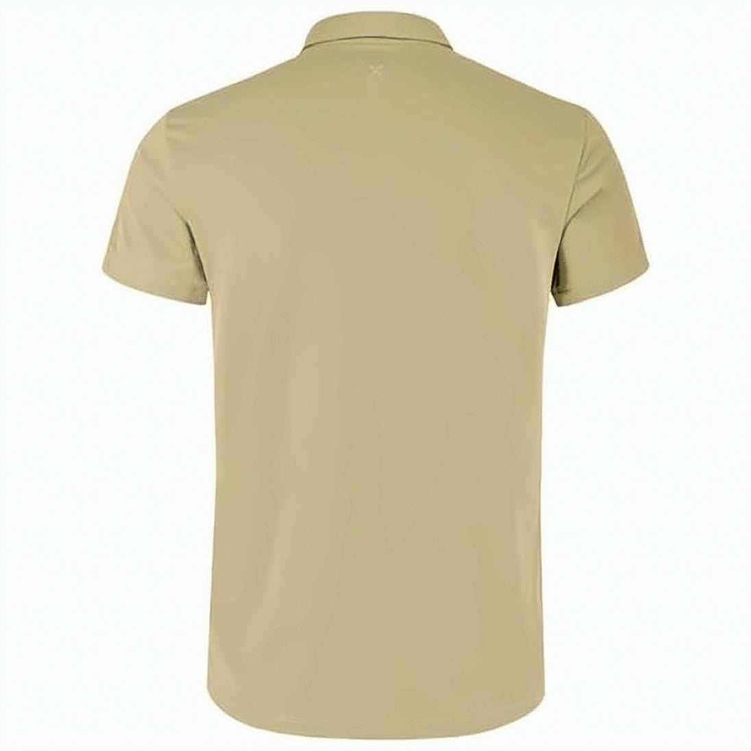 Short-Sleeve Polo Shirt with Classic Collar and Minimalist Design