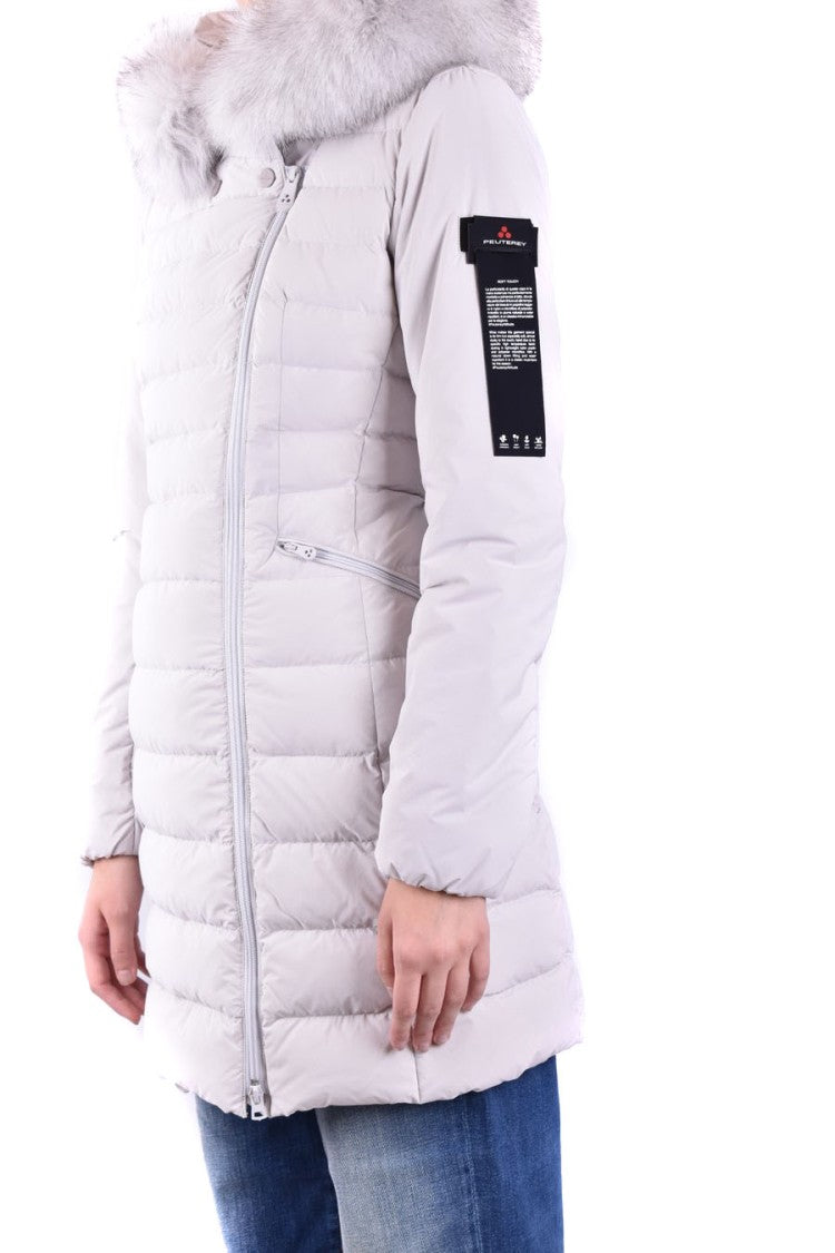 Sky Blue Quilted Down Jacket