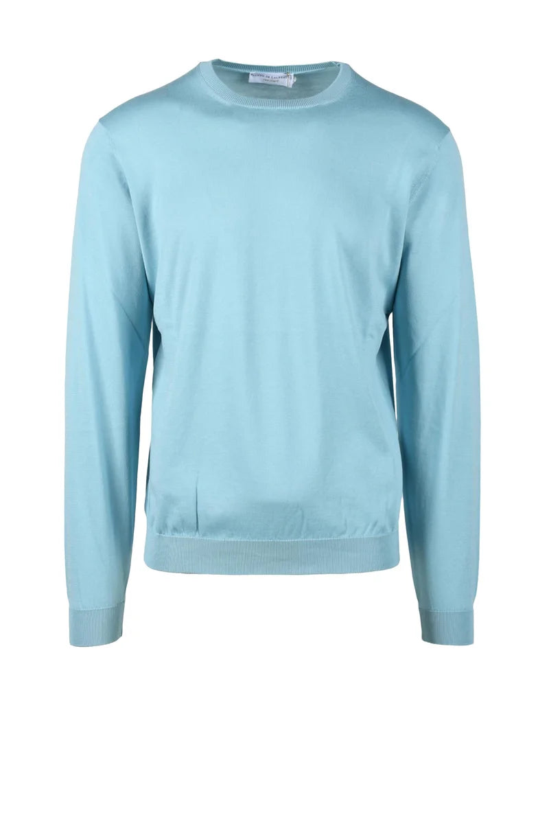 Cotton Sweater - Light Blue