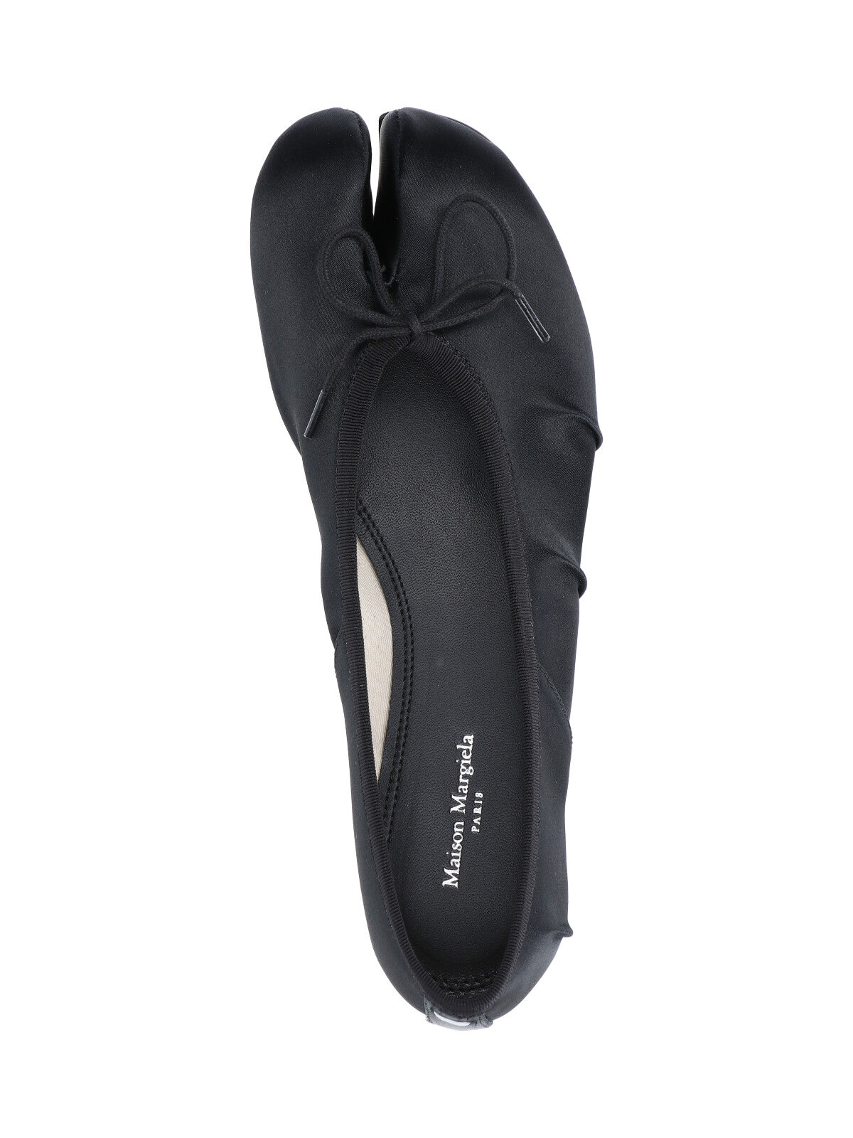 Minimalist Black Flats With Rounded Toe And Low-Profile Sole
