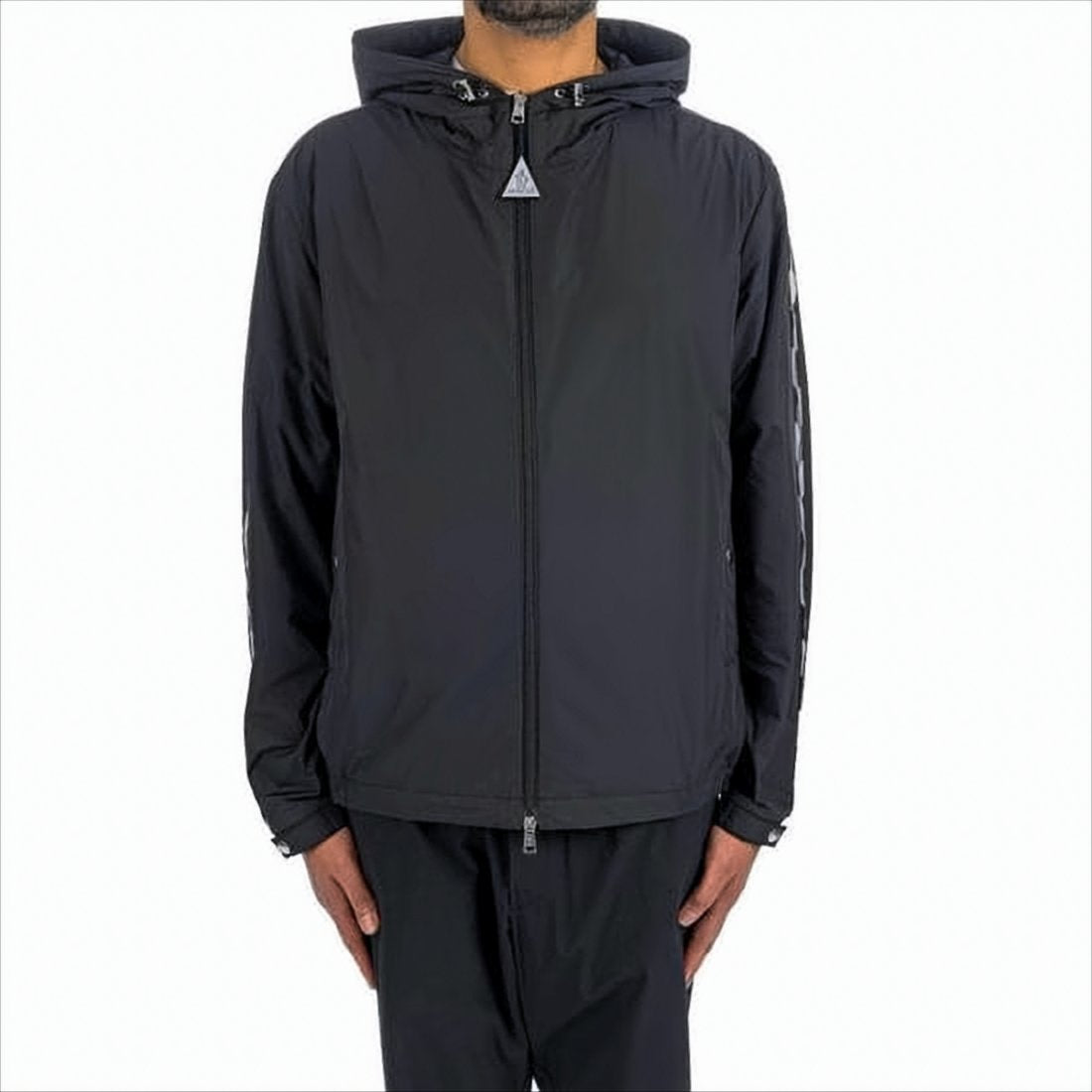 Black Jacket with Full Front Zipper
