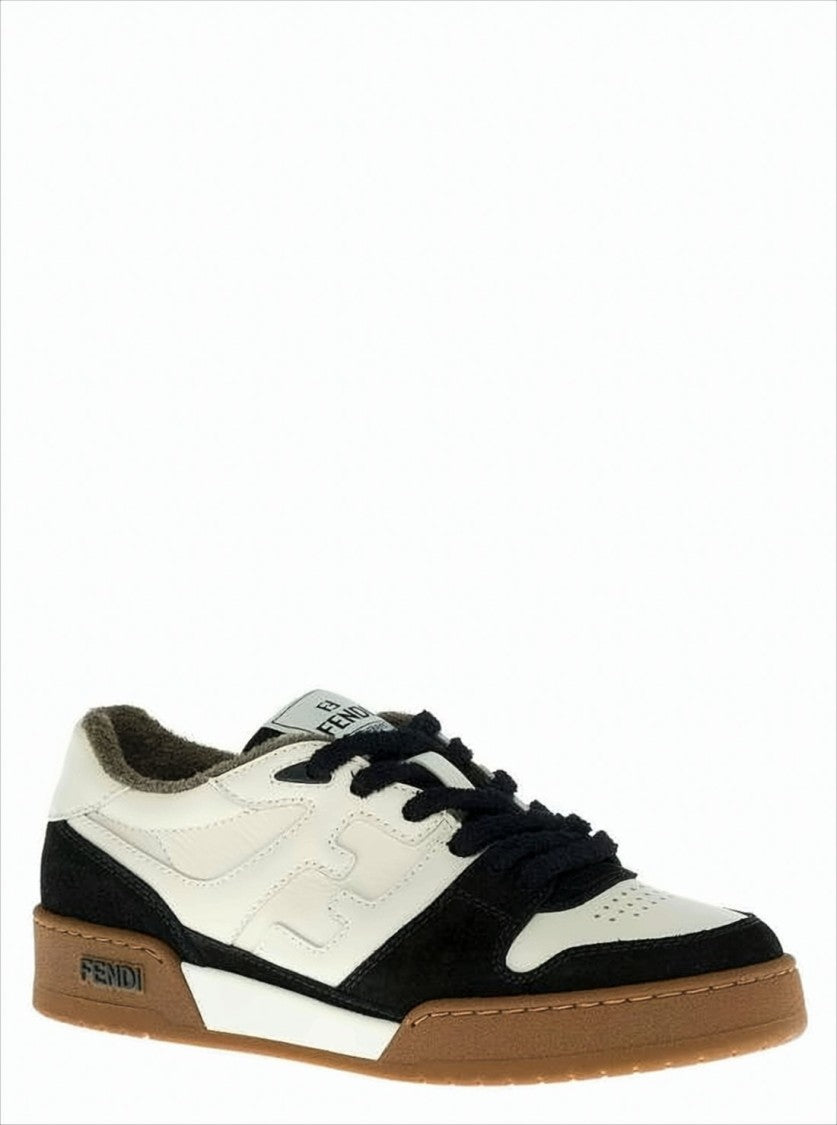 Low-Top Sneakers with Distinctive Embossed Logo