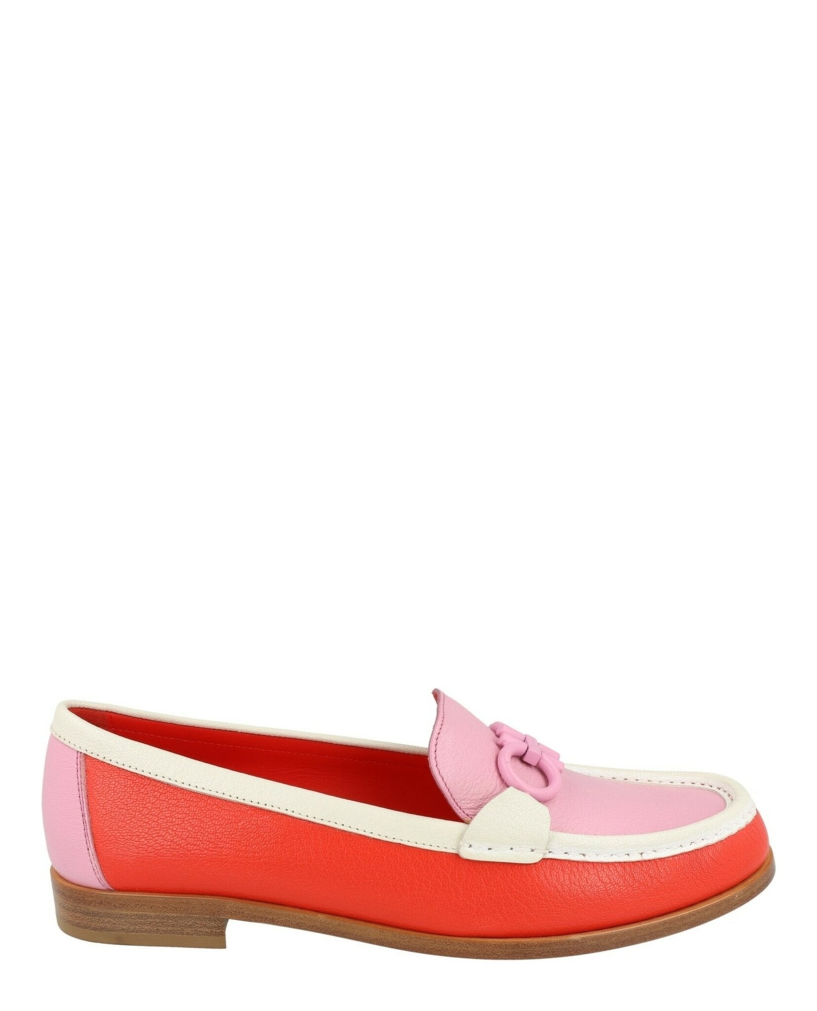 Rolo Gancini Leather Loafers