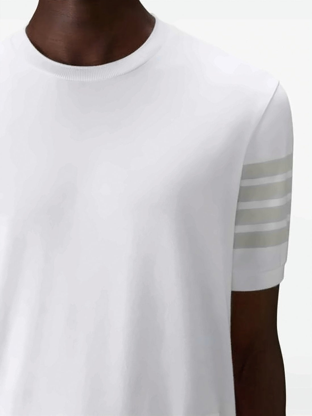 Cotton Jersey Crew Neck T-Shirt