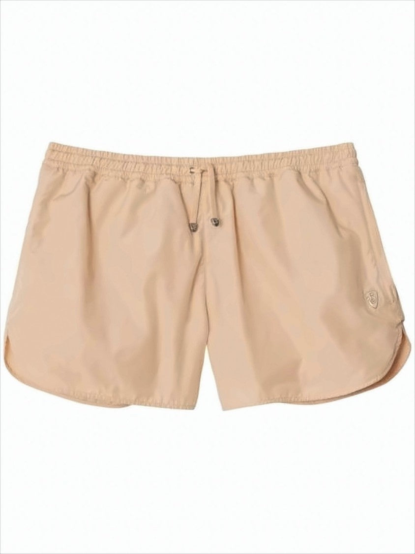 Relaxed-Fit Nylon-Cotton Blend Shorts