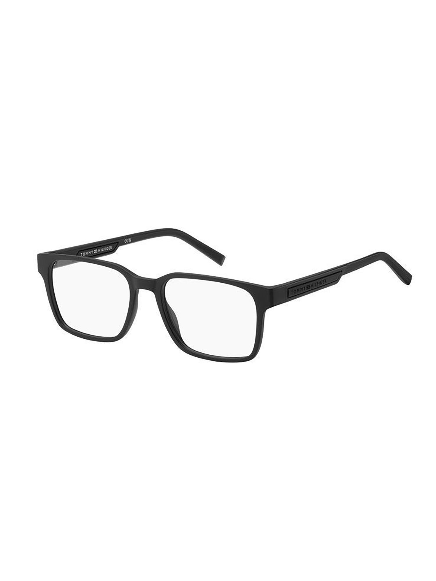 Rectangular Black Optical Frames with Minimalist Aesthetic