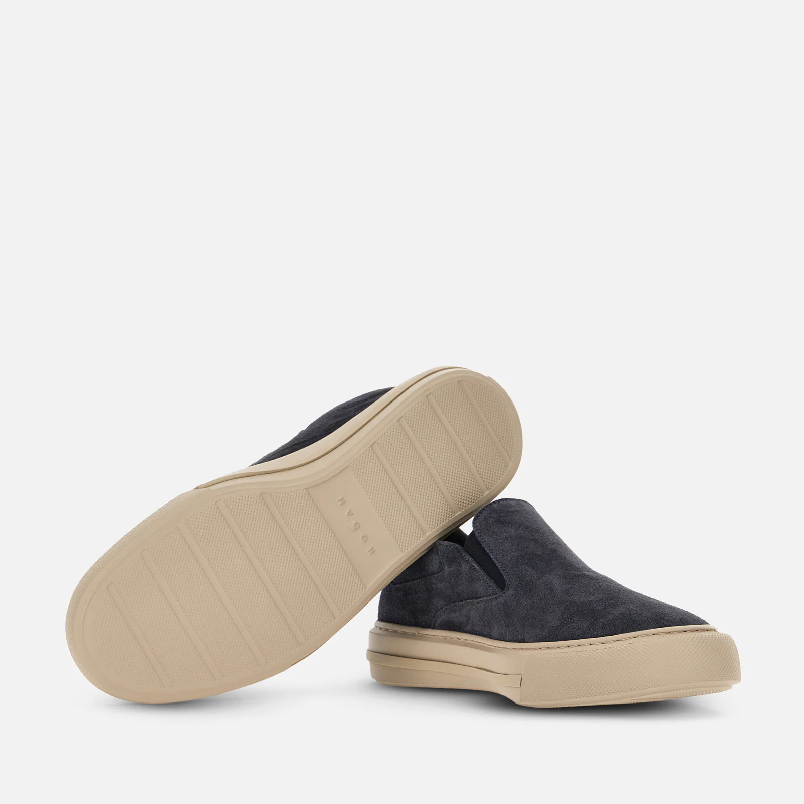 Sophisticated Blue H691 Slip-On Sneakers