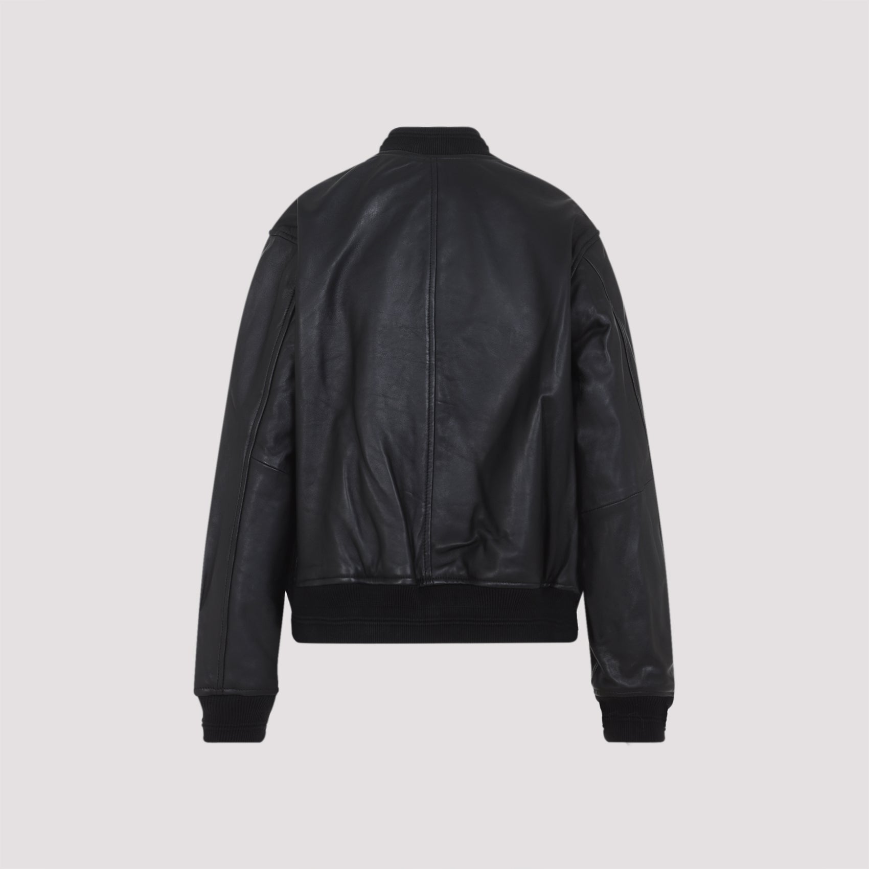 Black Lambskin Leather Jacket