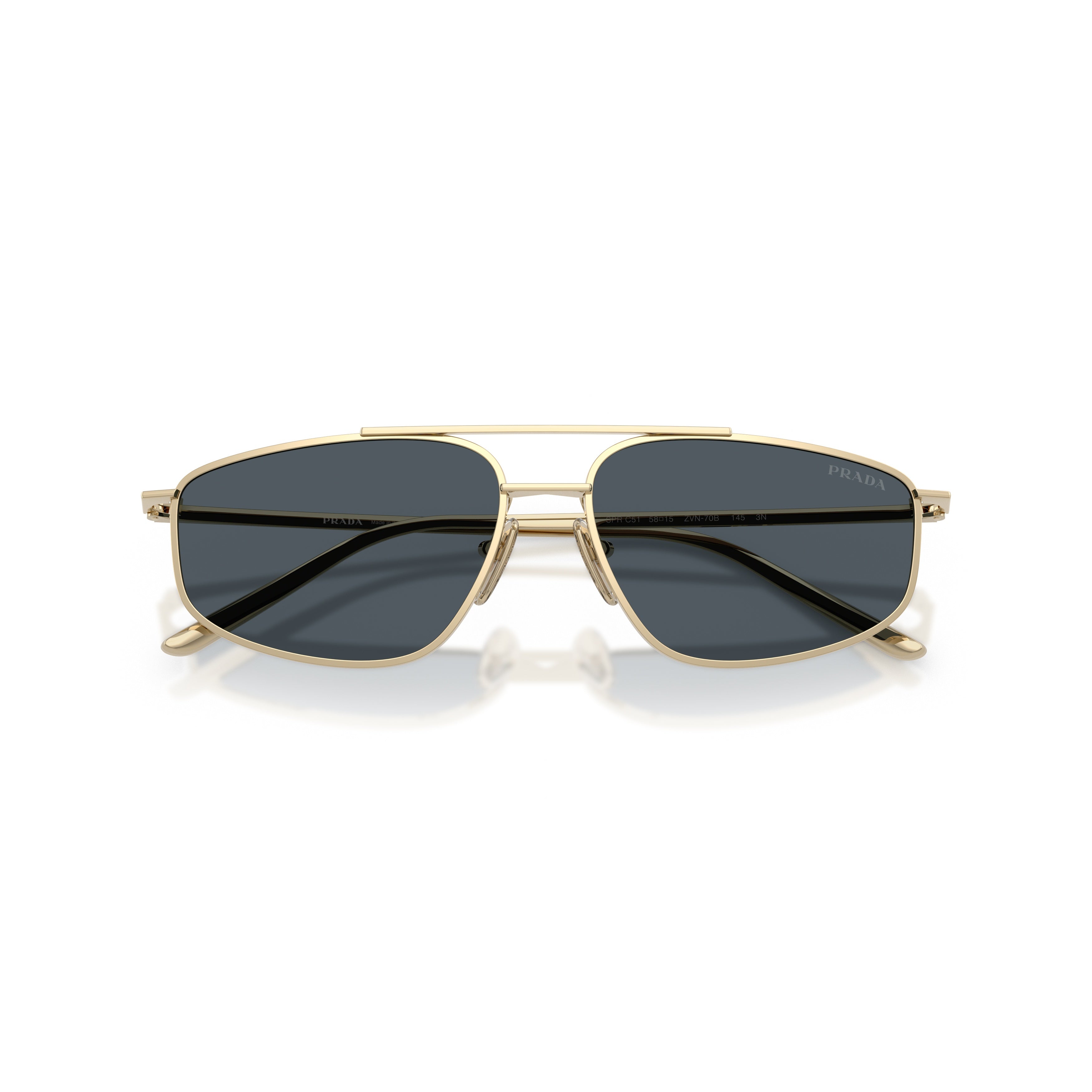 0pr C51s Gold Metal Frame Sunglasses