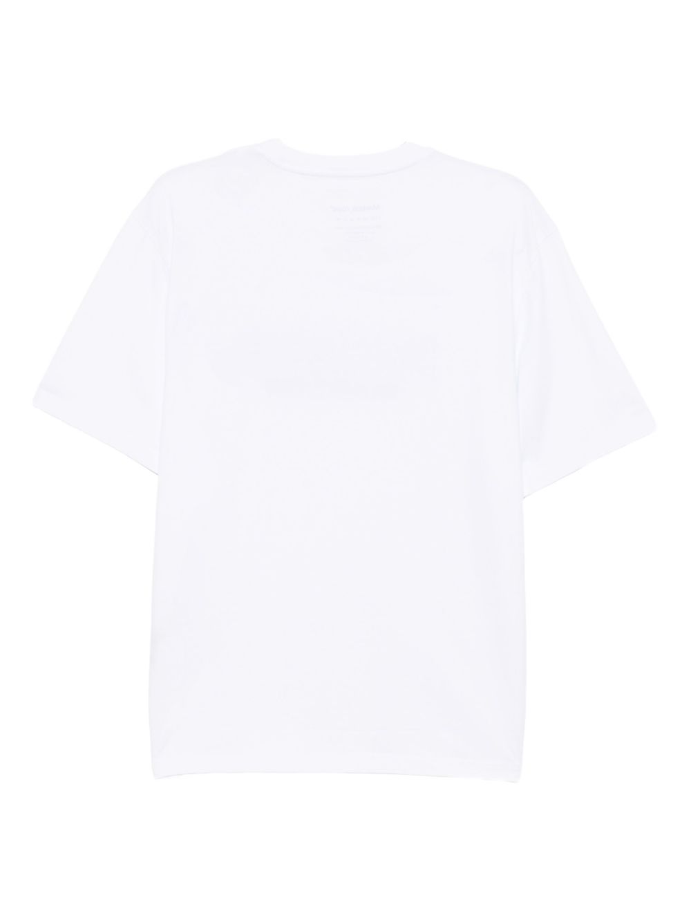 Cotton Jersey T-Shirt With Contrasting Logo Detail