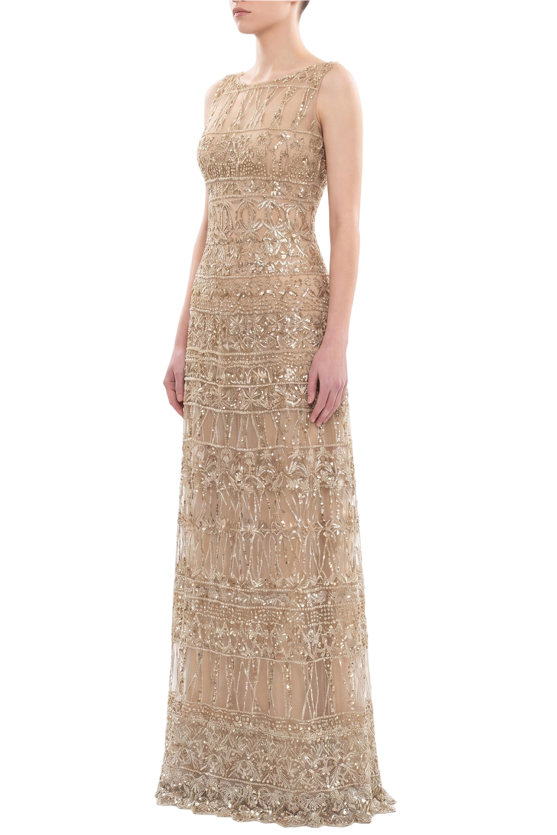 Embroidered Long Dress